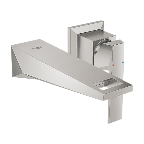 Grohe Allure Brilliant wall-mounted basin mixer trim set M-Size 19781DC0 in SuperSteel
