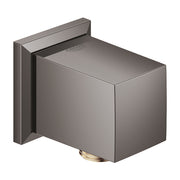 Grohe Allure Brilliant shower wall union 27707A00 in Hard Graphite