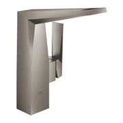 Grohe Allure Brilliant basin mixer L-Size smooth body 23112AL0 in Brushed Hard Graphite