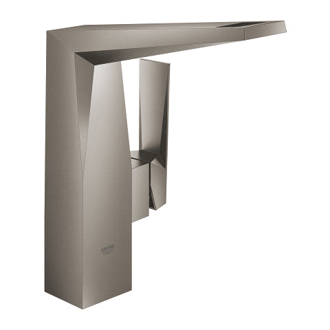 Grohe Allure Brilliant basin mixer L-Size smooth body 23112AL0 in Brushed Hard Graphite