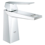 Grohe Allure Brilliant basin mixer M-Size smooth body 23033000 in StarLight Chrome