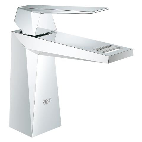Grohe Allure Brilliant basin mixer M-Size smooth body 23033000 in StarLight Chrome