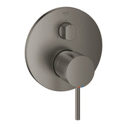 Grohe Atrio New concealed three-way diverter trim set 24096AL3 in Brushed Hard Graphite
