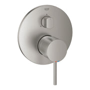 Grohe Atrio New concealed three-way diverter trim set 24096DC3 in SuperSteel