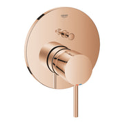 Grohe Atrio New concealed bath mixer trim set 24066DA3 in Warm Sunset