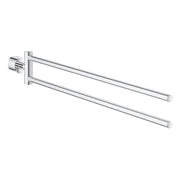 Grohe Atrio New double towel bar 40308003 in StarLight Chrome