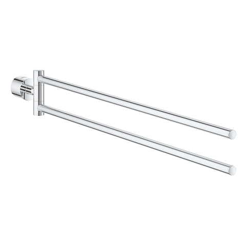 Grohe Atrio New double towel bar 40308003 in StarLight Chrome