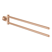 Grohe Atrio New double towel bar 40308DA3 in Warm Sunset