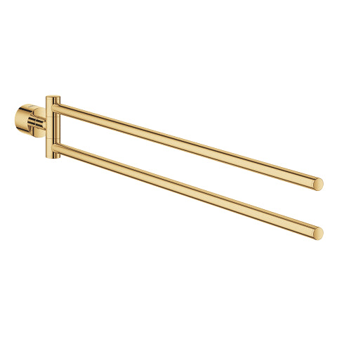 Grohe Atrio New double towel bar 40308GL3 in Cool Sunrise