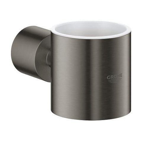 Grohe Atrio New glass holder 40304AL3 in Brushed Hard Graphite