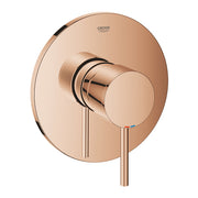 Grohe Atrio New concealed shower mixer trim set 24065DA3 in Warm Sunset