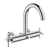 Grohe Atrio New two-handle exposed bath mixer 25010003 in StarLight Chrome
