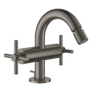 Grohe Atrio New two-handle bidet mixer 24027AL3 in Brushed Hard Graphite