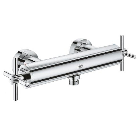 Grohe Atrio New two-handle exposed shower mixer 26003003 in StarLight Chrome