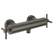 Grohe Atrio New two-handle exposed shower mixer 26003AL3 in Brushed Hard Graphite
