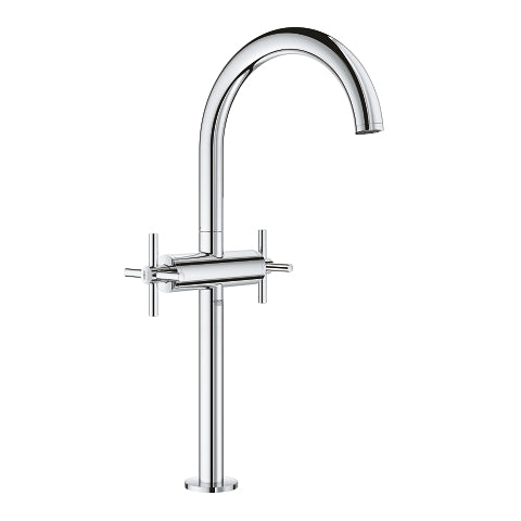 Grohe Atrio New two-handle vessel basin mixer XL-Size 21044003 in StarLight Chrome