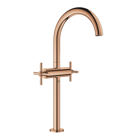 Grohe Atrio New two-handle vessel basin mixer XL-Size 21044DA3 in Warm Sunset