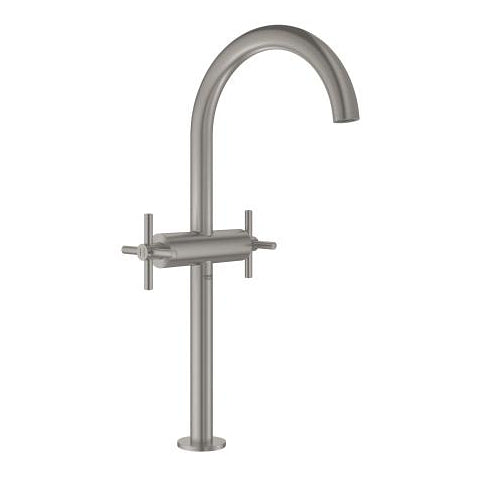 Grohe Atrio New two-handle vessel basin mixer XL-Size 21044DC3 in SuperSteel