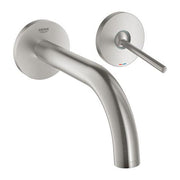 Grohe Atrio New two-hole wall-mounted basin mixer trim set M-Size 19287DC3 in SuperSteel
