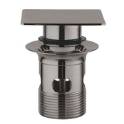 Grohe basin plug with cup 40565A00 in Hard Graphite