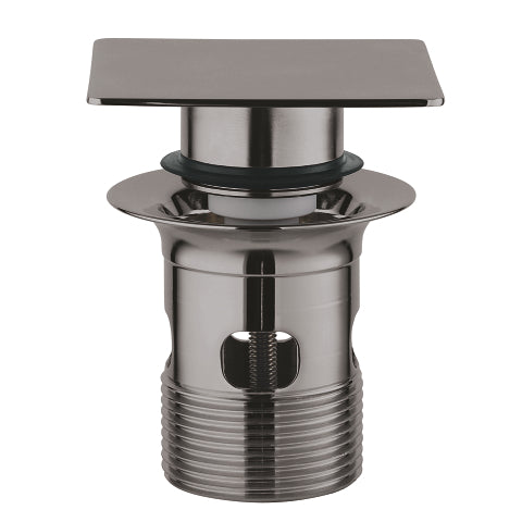 Grohe basin plug with cup 40565A00 in Hard Graphite