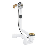 Grohe bath inlet waste and overflow valve 1 1/2 inch 28990GN0 in Brushed Cool Sunrise