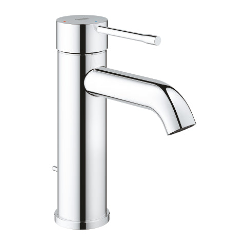 Grohe Essence basin mixer S-Size EcoMode with pop-up waste 24180001 in StarLight Chrome