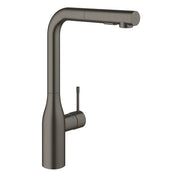 Grohe Essence kitchen sink mixer dual spray pull-out 30504AL0 in Brushed Hard Graphite