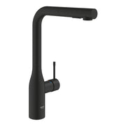 Grohe Essence kitchen sink mixer dual spray pull-out 30504KF0 in Phantom Black