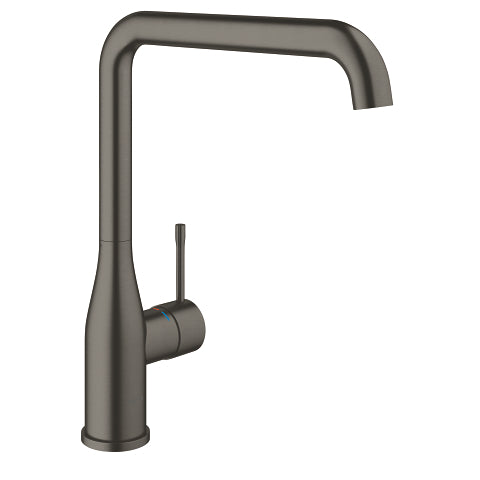 Grohe Essence kitchen sink mixer L-spout 30505AL0 in Brushed Hard Graphite