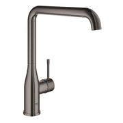 Grohe Essence kitchen sink mixer L-spout 30505A00 in Hard Graphite