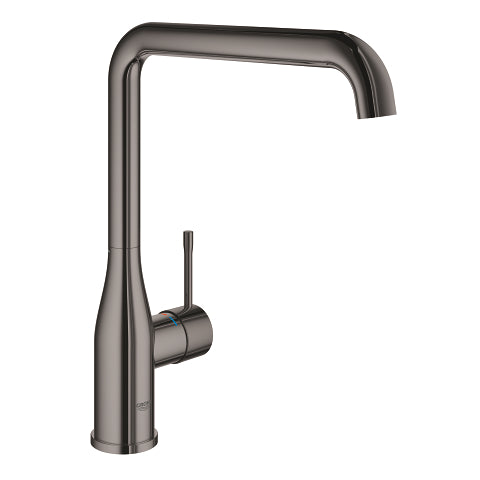 Grohe Essence kitchen sink mixer L-spout 30505A00 in Hard Graphite