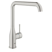 Grohe Essence kitchen sink mixer L-spout 30505DC0 in Supersteel