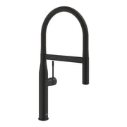Grohe Essence kitchen sink mixer professional spray medium spout 30503KF0 in Phantom Black