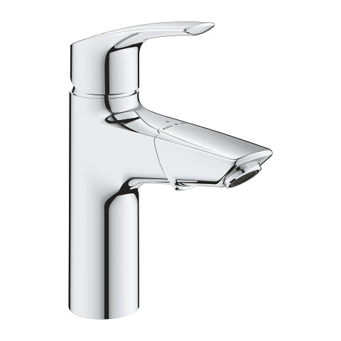 Grohe Eurosmart basin mixer M-Size with extractable mousseur 23976003 in StarLight Chrome