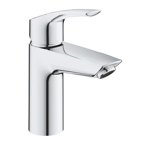 Grohe Eurosmart basin mixer S-Size smooth body 24192003 in StarLight Chrome