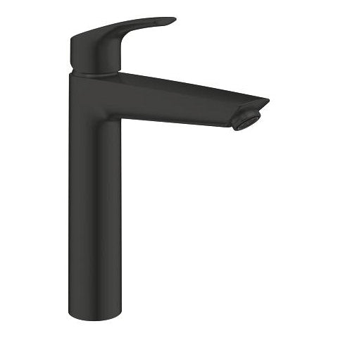 Grohe Eurosmart basin mixer XL-Size vessel basin smooth body 239712433 in Matt Black