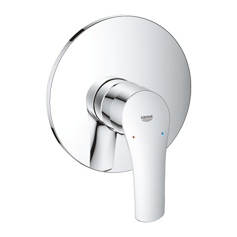 Grohe Eurosmart concealed shower mixer trim set 19451003 in StarLight Chrome