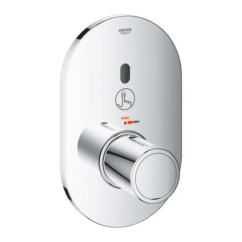 Grohe Eurosmart Cosmopolitan E Special infra-red trim set for concealed shower thermostat 36456000 in StarLight Chrome