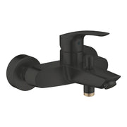 Grohe Eurosmart exposed bath shower mixer 333002433 in Matt Black