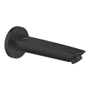 Grohe Eurosmart exposed bath spout 134482433 in Matt Black