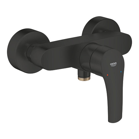 Grohe Eurosmart exposed shower mixer 335552433 in Matt Black