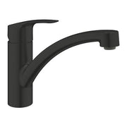 Grohe Eurosmart kitchen sink mixer low spout 332812433 in Matt Black