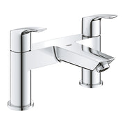 Grohe Eurosmart two-hole bath filler 25098003 in StarLight Chrome