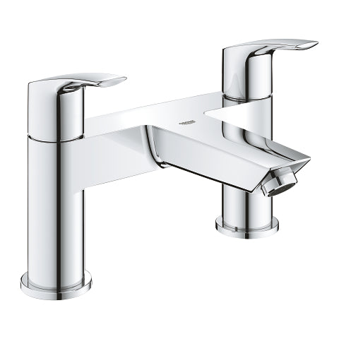 Grohe Eurosmart two-hole bath filler 25098003 in StarLight Chrome