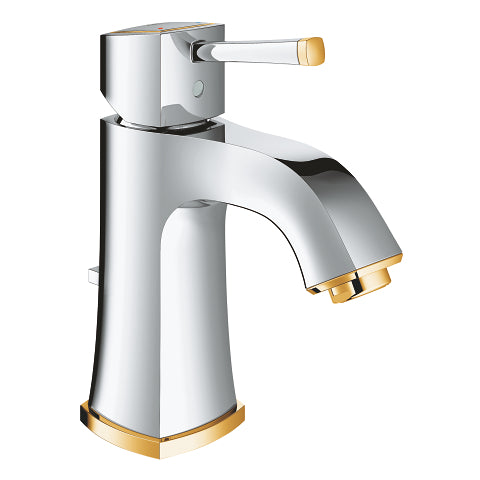 Grohe Grandera single-lever basin mixer 23303IG0 in Chrome/Gold