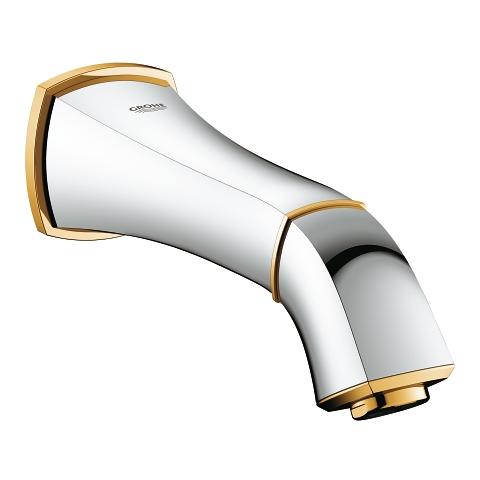 Grohe Grandera exposed bath spout 13341IG0 in Chrome/Gold