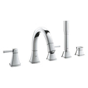Grohe Grandera five-hole bath trim set 19919000 in StarLight Chrome