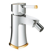 Grohe Grandera single-lever bidet mixer 23315IG0 in Chrome/Gold