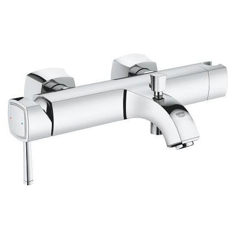 Grohe Grandera exposed bath shower mixer 23317000 in StarLight Chrome